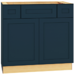 Mantra Cabinets SKU Number 2VSD363421 - 36" Vanity Sink Base in Omni Admiral