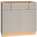 Mantra Cabinets SKU Number 2VSD363421 - 36" Vanity Sink Base in Omni Mineral