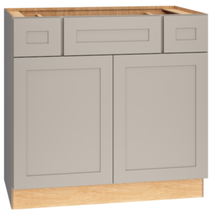 Mantra Cabinets SKU Number 2VSD363421 - 36" Vanity Sink Base in Omni Mineral