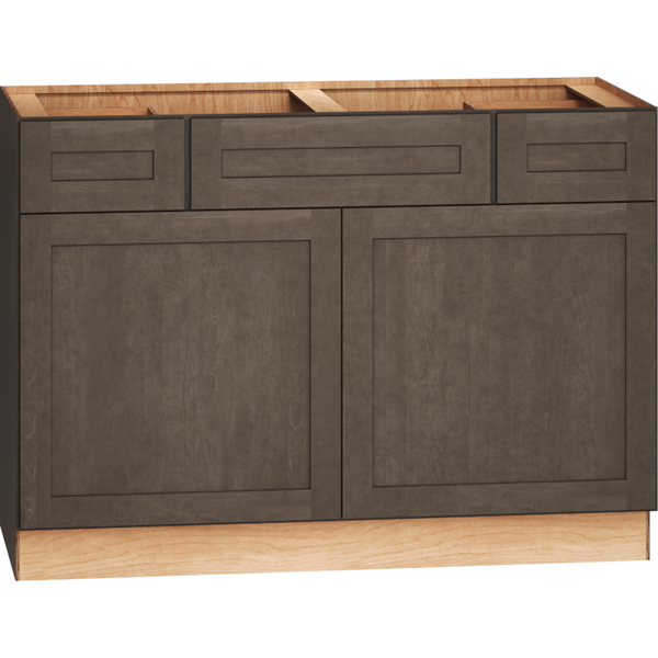 48" Vanity Sink Base Cabinet in Omni Beachwood