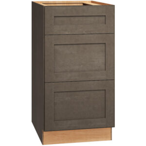 Base Cabinet with 3 Drawers in Omni Beachwood