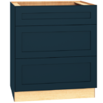 Base Cabinet with 3 Drawers in Omni Admiral