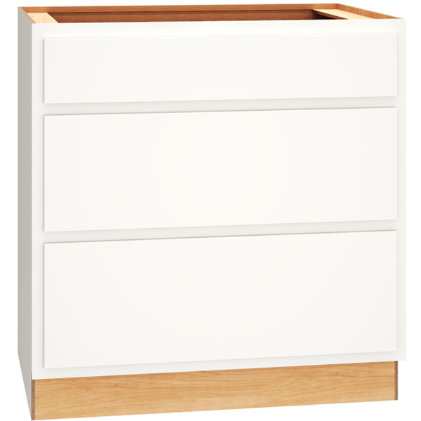 33″ Base Cabinet with 3 Drawers in Classic