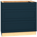 Base Cabinet with 3 Drawers in Omni Admiral