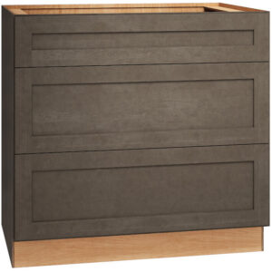 Base Cabinet with 3 Drawers in Omni Beachwood