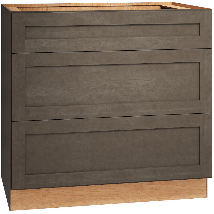Base Cabinet with 3 Drawers in Omni Beachwood