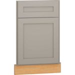 Mantra Cabinets SKU Number ACSF36R - 36" Single Door Angled Corner Sink Front in Omni Mineral