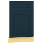 Mantra Cabinets SKU Number ACSF36R - 36" Single Door Angled Corner Sink Front in Omni Admiral