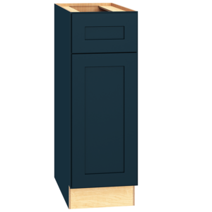 12 Inch Base Cabinet with 3 Drawers in Omni Door Style with Admiral Finish
