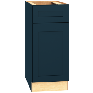 15 Inch Base Cabinet with Single Door in Omni Door Style with Admiral Finish