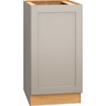 Mantra Cabinets SKU Number B18FHR - 18″ Full Height Base Cabinet with Single Door in Omni Mineral