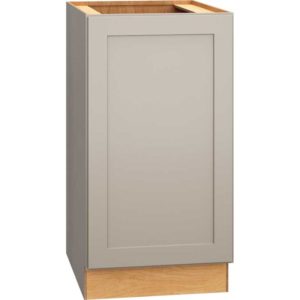 Mantra Cabinets SKU Number B18FHR - 18″ Full Height Base Cabinet with Single Door in Omni Mineral