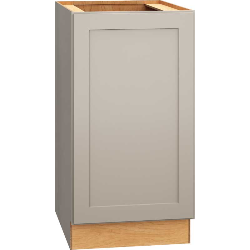 Mantra Cabinets SKU Number B18FHR - 18″ Full Height Base Cabinet with Single Door in Omni Mineral