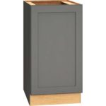 Mantra Cabinets SKU Number B18FHR - 18″ Full Height Base Cabinet with Single Door in Omni Graphite