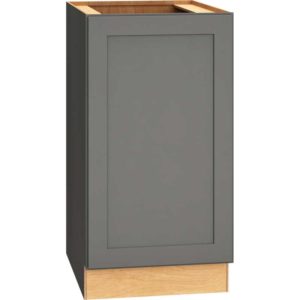 Mantra Cabinets SKU Number B18FHR - 18″ Full Height Base Cabinet with Single Door in Omni Graphite