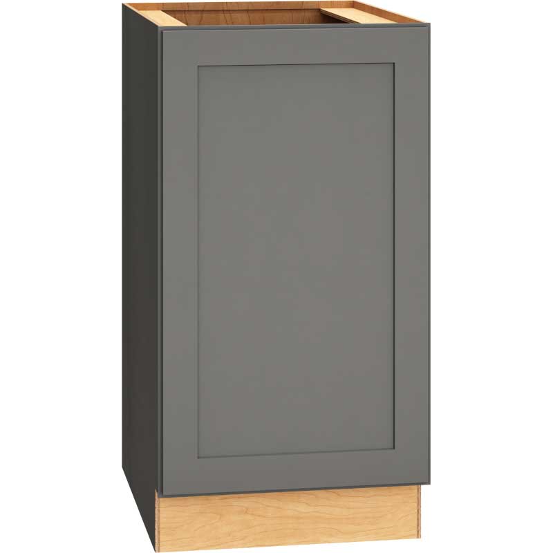 Mantra Cabinets SKU Number B18FHR - 18″ Full Height Base Cabinet with Single Door in Omni Graphite
