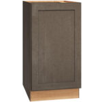Full Height Base Cabinet with Single Door in Omni Beachwood