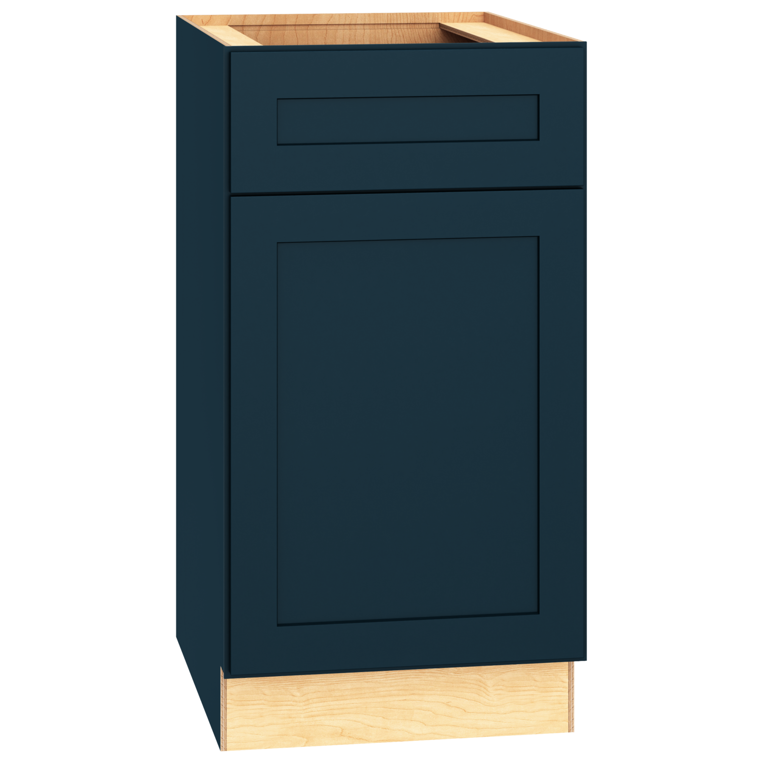 18" Base Cabinet with Single Door in Omni Admiral - Mantra Cabinets