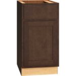 Mantra Cabinets SKU Number B18R - 18″ Base Cabinet with Single Door in Classic Bark