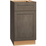 Base Cabinet with Single Door in Omni Beachwood