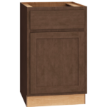 Mantra Cabinets SKU Number B21R - 21" Base Cabinet with Single Door in Classic Bark