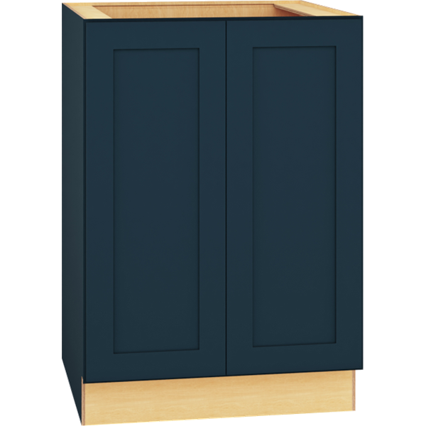 24 Inch Full Height Base Cabinet with Single Door in Omni Door Style with Admiral Finish