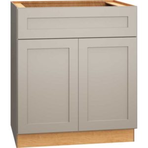 Base Cabinet with Double Doors in Omni Mineral