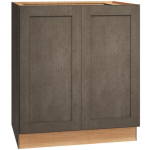 Full Height Base Cabinet with Double Doors in Omni Beachwood
