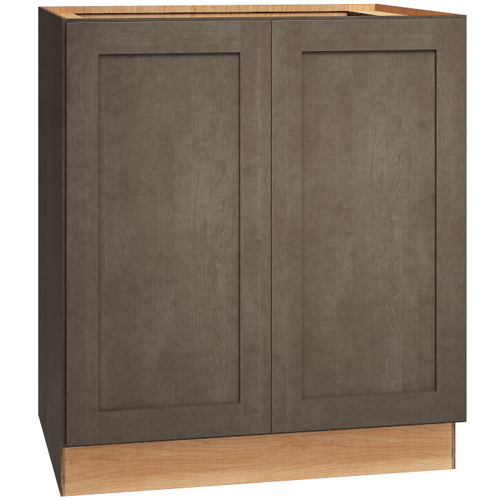 Full Height Base Cabinet with Double Doors in Omni Beachwood