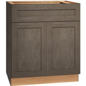 Base Cabinet with Double Doors in Omni Beachwood