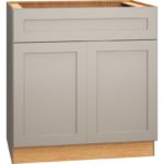 Base Cabinet with Double Doors in Omni Mineral