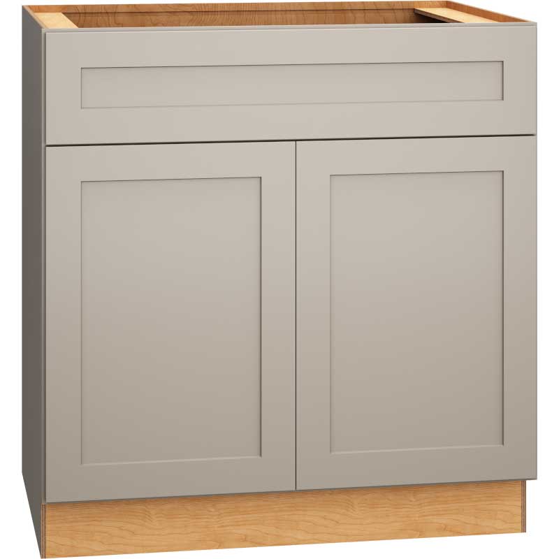 Base Cabinet with Double Doors in Omni Mineral