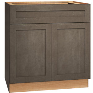 Base Cabinet with Double Doors in Omni Beachwood