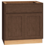 Mantra Cabinets SKU Number B33 - 33" Base Cabinet with Double Doors in Classic Bark