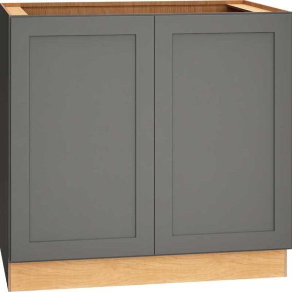 36" Full Height Base Double Door Omni Graphite Mantra