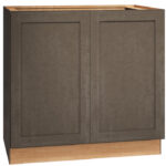 Full Height Base Cabinet with Double Door in Omni Beachwood