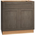 Base Cabinet with Double Doors in Omni Beachwood