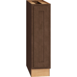 Mantra Cabinets SKU Number B9FHR - 9" Full Height Base Cabinet with Single Door in Classic Bark
