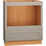 Base Microwave Cabinet with Drawer in Omni Mineral