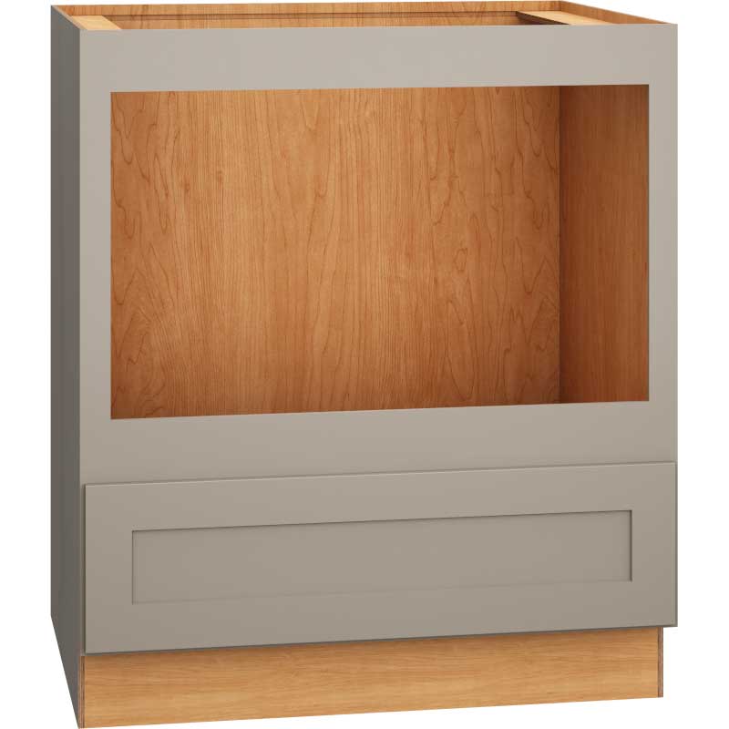 Base Microwave Cabinet with Drawer in Omni Mineral