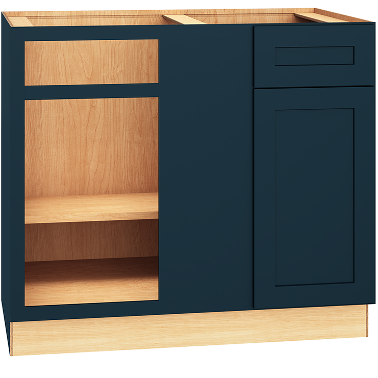 42" Corner Base Cabinet  Single Door  Omni Admiral  Mantra