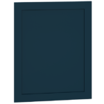 Decorative Door End Panel Base Cabinet Kit in Omni Door Style with Admiral Finish