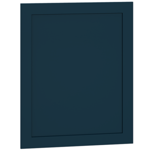 Decorative Door End Panel Base Cabinet Kit in Omni Door Style with Admiral Finish