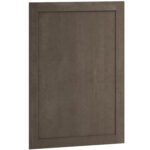 Decorative Door End Panel Base Cabinet Kit in Omni Beachwood