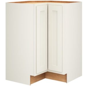 33″ Easy Reach Base Cabinet in an Omni Door Style & a Snow FInish