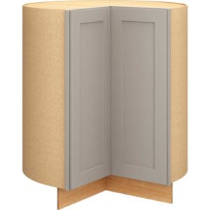 Lazy Susan Base Cabinet in Omni Door Style with Mineral Finish
