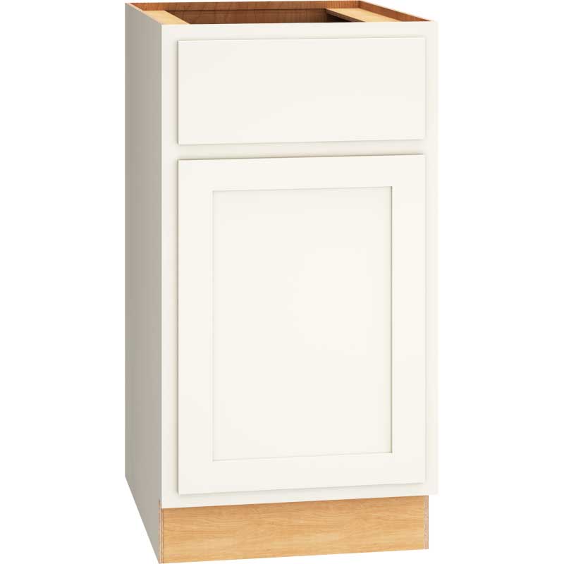 Base Wastebasket Cabinet in Classic Snow