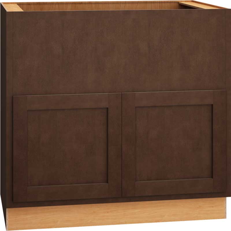 Country Sink Base in Classic Bark