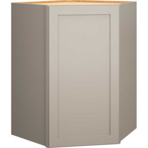 Diagonal Wall Cabinet in Omni Mineral