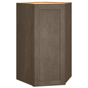 Diagonal Wall Cabinet in Omni Beachwood